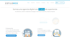 Desktop Screenshot of estiloweb.cl